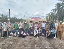 Polsek Kandis Gelar Penanaman Jagung Bersama Kelompok Tani “Garut Mandiri” Dukung Swasembada Pangan