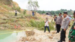 Kapolda Riau Cek TKP Bocah Tenggelam di Bekas Galian