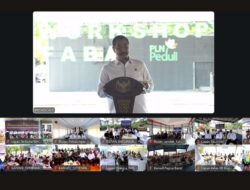 Lapas Bangkinang Ikuti Gerakan Nasional Penanaman Pohon Serentak, Melalui Zoom Bersama Menteri