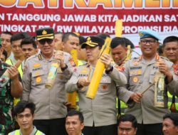 Green Satkamling Diluncurkan, Kapolda Riau Gandeng Kapolresta Pekanbaru Wujudkan Keamanan dan Lingkungan Lestari