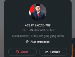 Bentuk Penipuan Cantumkan Nama Ketua DPRD Bengkalis Septian Nugraha Dipastikan Hoax