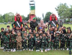 Yonif 713/ST Peduli Generasi Penerus Bangsa Menggapai Cita-cita