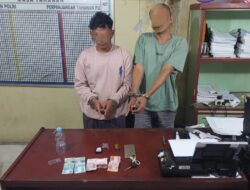 Polsek Kandis Bongkar Peredaran Shabu, Pelaku dan Barang Bukti Diamankan