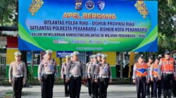 Kolaborasi Ditlantas Polda Riau dan Dishub, Wujudkan Kamseltibcarlantas di Kota Pekanbaru