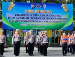 Kolaborasi Ditlantas Polda Riau dan Dishub, Wujudkan Kamseltibcarlantas di Kota Pekanbaru