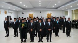 Penguatan Organisasi, 26 Pejabat Manajerial di Lingkungan Kanwil Ditjenpas Aceh Resmi Dilantik
