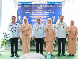 Kakanwil Yan Rusmanto Pimpin Sertijab Kepala Bapas Kelas I Banda Aceh
