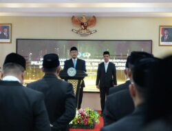 Lapas Kelas IIA Banda Aceh hadiri Pelantikan dan Pengambilan Sumpah Jabatan Manajerial di  Kantor Wilayah Ditjen Pemasyarakatan Aceh