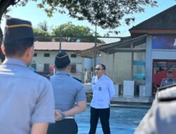 Tegaskan Kedisiplinan, Kakanwil Ditjenpas Aceh Pimpin Apel di Rutan Banda Aceh