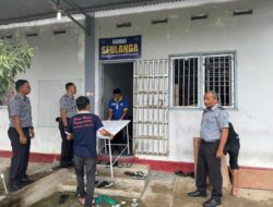 Kalapas Banda Aceh Lakukan Pengecekan Perlengkapan Kamar Isolasi TB