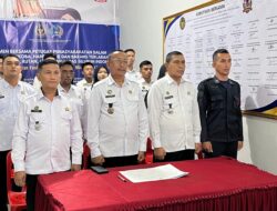 Lapas Idi Tegaskan Komitmen Zero Halinar Lewat Penandatanganan Komitmen Bersama Petugas
