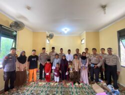 Polsek Kandis Gelar Kegiatan Binrohtal dan Santunan Anak Yatim Piatu, Wujud Kepedulian dan Pembinaan Mental Personel