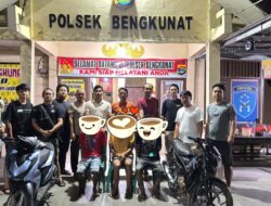 Polsek Bengkunat Berhasil Ungkap Kasus Pencurian Sepeda Motor di Ngambur, Tiga Pelaku Diamankan
