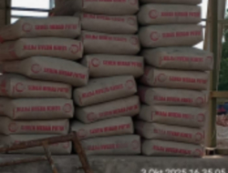 Pembangunan Proyek Trimbun Gapura Area Parkir dan Pagar ,Yusri Lubis Meraup keuntungan 3000/ Sak Semen