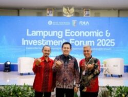 Bupati Pesisir Barat Diwakili Sekda Hadiri Lampung Economic And Investment Forum