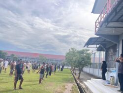 Semangat Kebersamaan dalam meningkatkan kebugaran, Lapas Kelas IIA Banda Aceh gelar Senam Akhir Pekan