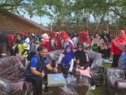 Sambut HUT Partai Nasdem ke 14, DPD Nasdem Bengkalis Gelar Senam Sehat Bertabur Hadiah