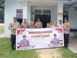 Polsek Kandis Hadirkan Kehangatan Program Minggu Kasih di Gereja GPDI Immanuel Km 83