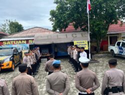 Polres Pesisir Barat Siagakan Posko Tanggap Bencana Hadapi Cuaca Ekstrem