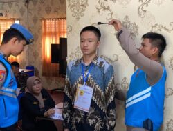 Puluhan calon peserta ikuti rikmin awal penerimaan bintara brimob T.A. 2026 di polres pesisir barat