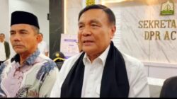 Menko Polkam Djamari Chaniago Kunjungi DPRA, Respon Revisi UU Pemerintahan Aceh