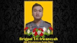 Innalilahi wa innailaihi rojiun: Brigpol Tri Irwansyah, Anggota BA Ditreskrimum Polda Riau, Meninggal dalam Tugas
