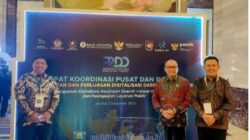 Sekda Pesisir Barat Hadiri Rakorpusda Percepatan dan Perluasan Digitalisasi Daerah