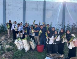 Dalam rangka mendukung Program Ketahanan Pangan, Lapas Kelas IIA Banda Aceh Panen Raya Jagung