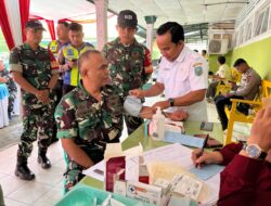 Bakti Kesehatan Kodim 0420/Sarko Semarakkan Hari Juang TNI AD Tahun 2025*