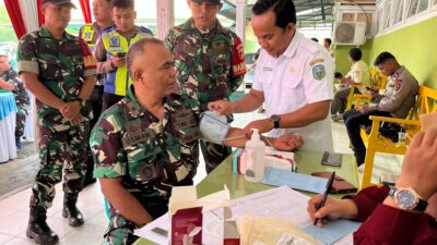 Bakti Kesehatan Kodim 0420/Sarko Semarakkan Hari Juang TNI AD Tahun 2025*