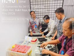 Tim Gabungan Polda Riau dan Polresta Pekanbaru Gelar Pengecekan Senjata di Lapas Kelas IIA Pekanbaru