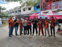 MPC pemuda pancasila berserta pac tenayan Raya gelar servis sepeda motor gratis