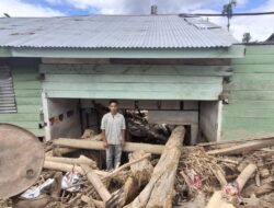 23 Hari Terabaikan: Material Kayu Masih Sumbat Rumah Warga di Pekan Lokop