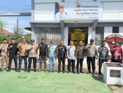 Bantuan Piket Pengamanan Hari Raya Natal dan Tahun Baru (Nataru) di Lapas Banda Aceh
