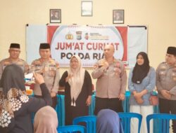 Polresta Pekanbaru Gelar Jumat Curhat, Serap Aspirasi Warga Rumbai Pesisir