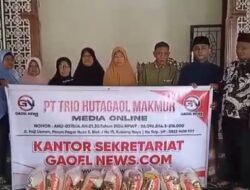Salurkan Paket Sembako kepada Kaum Dhuafa dari Media Online GaoelNews.com di Hari Natal
