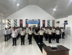 Perkuat Konsolidasi dan Kolaborasi, Lapas Kelas IIA Banda Aceh ikuti Kegiatan Apel Bersama Awal Tahun 2026 di Lingkungan Kemenko Kumham Imipas