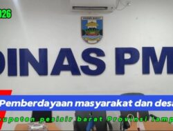 Dinas PMP pesisir barat angkat bicara tidak terbayarnya dana publikasi tahap 2 tahun 2025