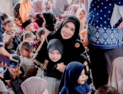 Ny. Erni Handayani Gelar Acara Penguatan Karakter dan Ketangguhan Anak Pasca Banjir di Aceh Timur.