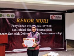 Lapas Pekanbaru Turut Andil Dalam Aksi Nasional Raih Rekor MURI Penyuluhan HIV/AIDS dan IMS