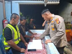 Kapolres Siak Cek Pos Satkamling Aman Damai Kandis Kota, Perkuat Sinergi Jaga Kamtibmas
