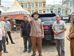 Pasar Rakyat Bakal Dipercantik, Bupati M. Syukur Himbau Kebersihan Harus Diperhatikan