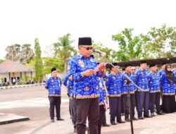 Jelang Ramadan 1447 H, Bupati Asmar Pimpin Apel Hari Kesadaran Nasional dan Tekankan Disiplin ASN di Meranti