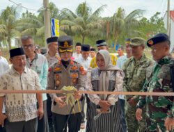 Kapolres Pesisir Barat Pimpin Pengukuhan Perubahan Nomenklatur,Polsek Bengkunat Mwnjadi polsek ngaras