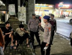 Dalam Rangka Menjaga Situasi Kondusif Di Bulan Ramadhan, Polres Pesisir Barat Serta Polsek Jajaran Dan Polsubsektor Gelar Patroli KRYD