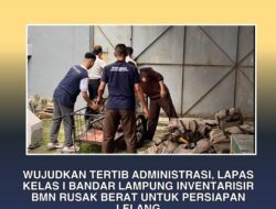 Wujudkan Tertib Administrasi, Kasubbag Umum dan Tim Magang Inventarisir BMN Rusak Berat untuk Persiapan Lelang