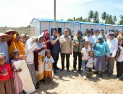 Tinjau Huntap di Aceh Utara, Wamenko Polkam : Negara Hadir Bantu Rakyat Aceh terdampak Bencana