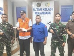 Kejati Riau Tahan Direktur Utama PT Tengganau Mandiri Lestari dalam Perkara Penguasaan PMKS di Bengkalis