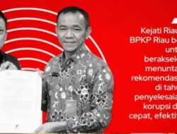 Kejati Riau didampingi Aspidsus beserta Jajaran Menerima Kunjungan Kepala BPKP Riau