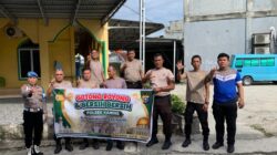 Polsek Kandis Gelar Gotong Royong, Kapolres Siak: Wujud Kepedulian Polri Jaga Lingkungan Bersih dan Sehat